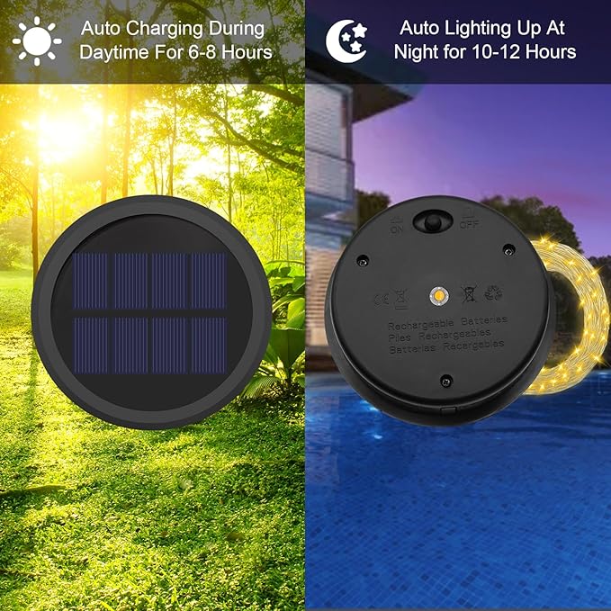 Solar Fairy Light Replacement Top, LED