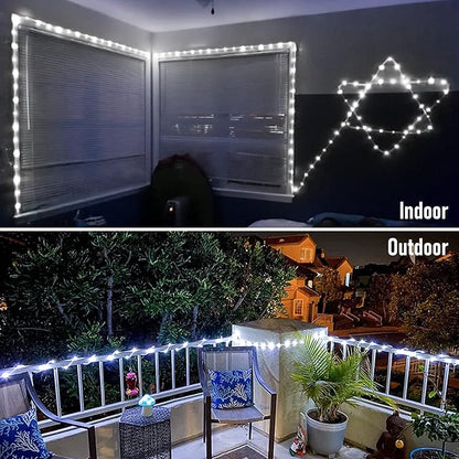 Remote Control Rope Lights, 33ft Color-Changing LED