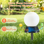 2-Pack IP65 Solar Landscape Lights for Driveway