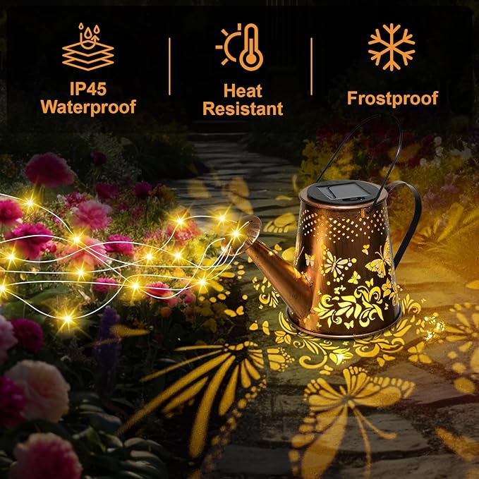 Solar Path Lights, Outdoor Garden LED