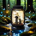 Dog Solar Hanging Lanterns, Decorative Garden Decor