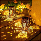 Elegant Owl Solar Lanterns for Outdoor, Waterproof LED