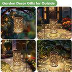 Dragonfly Solar Hanging Lanterns, Charming Patio Decor