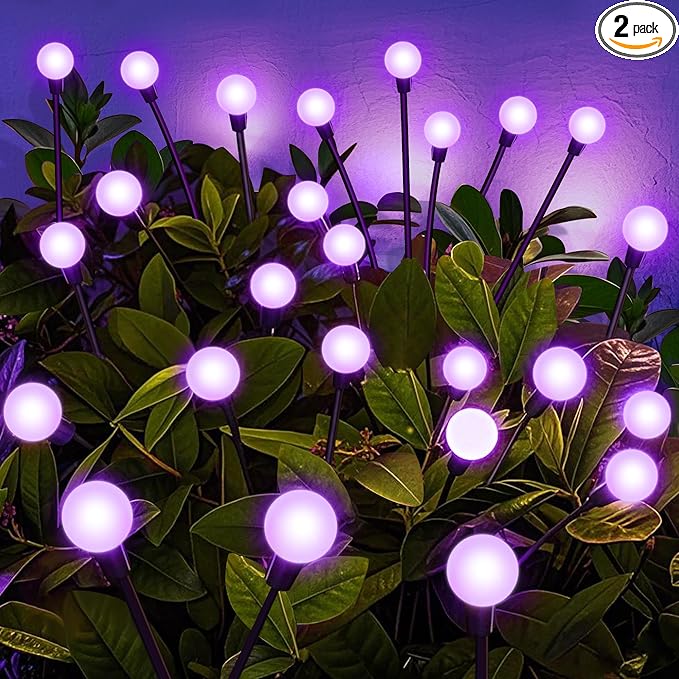 Solar Pathway Lights 2-Pack, Driveway LED