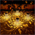 Solar Bee Lanterns 2-Pack, Yard Hanging LED Decor