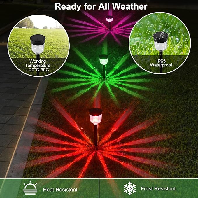 IP65 Solar Landscape Lights for Walkway