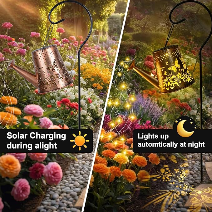 Solar Path Lights, Outdoor Garden LED