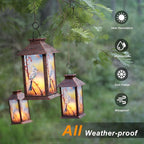 Bird Solar Hanging Lanterns, Decorative Garden Decor