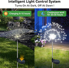 2-Pack Solar Landscape Lights for Garden