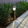 Silver Solar Pathway Lights, Garden LED