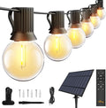 Outdoor String Lights, 60ft Waterproof LED