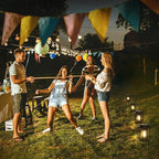 Backyard Solar Hanging Lanterns 2-Pack, Classic Backyard Decor