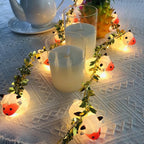 Gold String Lights for Porch, Waterproof LED