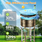 Bronze Solar Pathway Lights 8-Pack, Walkway LED