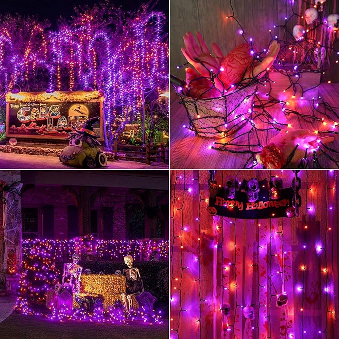 67ft Christmas LED String Lights, Waterproof Timer Lights