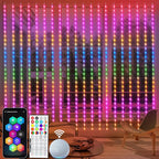 20ft RGB String Lights for Porch, Waterproof LED