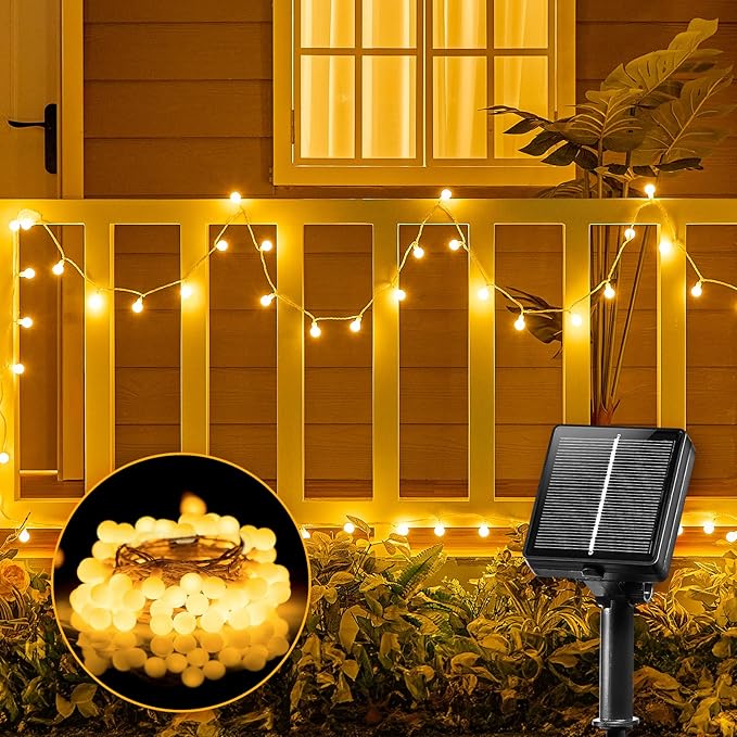 6ft String Lights for Porch, Waterproof LED