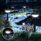 6-Pack IP65 Solar Landscape Lights for Walkway