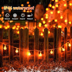 100 LED Christmas Twinkle Lights, 33ft Waterproof for Yard