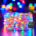100 LED Christmas Twinkle Lights, 33ft Waterproof for Backyard