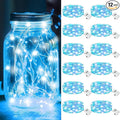 12-Pack Christmas Twinkle Lights, Waterproof for Patio