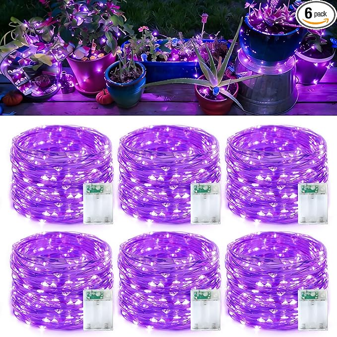 16ft Silver Outdoor Edison String Lights, Weatherproof