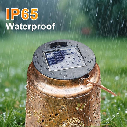 YJFWAL 1P Solar Light Replacement Top(Top Size 3.15 inch, Bottom Size 2.76 inch) LED Solar Panel Lantern Lid Lights for Lanterns Garden Patio Decor(Warm White)
