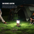 Courtyard Solar Lantern Set 4-Pack, Rustic Garden Lighting