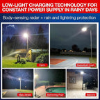 Solar Pathway Lights, Waterproof LED Garden Lights