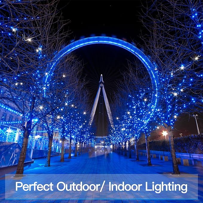 Christmas Yard String Lights, 66ft 200 LED Waterproof