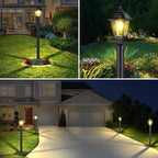 Upgraded Solar Post Cap Lights for Fence, LED