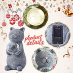 Solar Cat Statue Light, Yard Decor