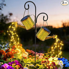 2-Pack Solar Path Lights, Outdoor Driveway LED