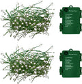 Christmas String Lights, 20ft 200 LED Waterproof Twinkle Lights