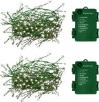 Christmas String Lights, 20ft 200 LED Waterproof Twinkle Lights