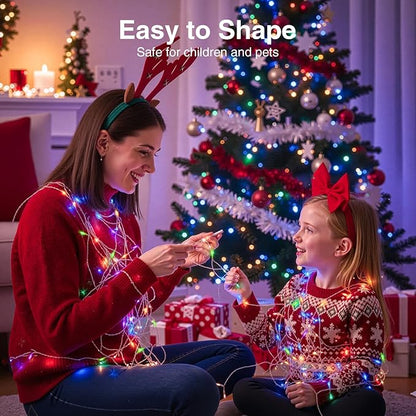 Christmas Fairy Lights 2-Pack, Battery Twinkle Lights