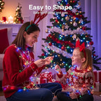 Christmas Fairy Lights, 33ft 100 LED Battery Twinkle Lights