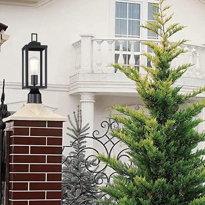 Pole Lantern for Outdoor Posts, Waterproof