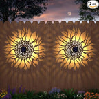 Sleek Solar Patio Lights 2-Pack, LED