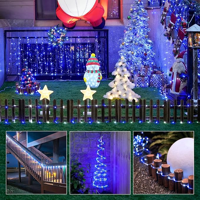 66ft LED Rope Lights, Remote Control Color-Changing