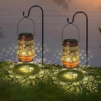 Hummingbird Solar Hanging Lanterns, Classic Outdoor Decor