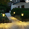 6-Pack Solar Landscape Lights for Driveway