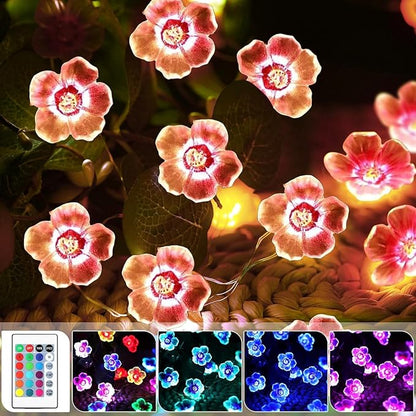 13ft LED Patio String Lights, Waterproof Outdoor
