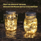 8-Pack Courtyard Solar Lanterns, Waterproof LED Patio Lights
