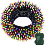 Christmas String Lights, 33ft 100 LED Waterproof Twinkle Lights