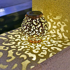 2-Pack Decorative Garden Solar Lanterns for Outdoor, Waterproof LED