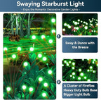 2-Pack Solar Pathway Lights, Waterproof LED Walkway Lights