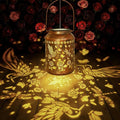 Hummingbird Solar Backyard Lanterns, Elegant Waterproof LED