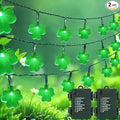 8ft Green String Lights for Patio, Waterproof LED