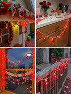 Christmas String Lights, 25ft Waterproof Twinkle Lights